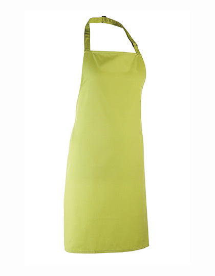 Colours Collection Bib Apron in Lime (ca. Pantone 382C), Größe 72 x 86 cm