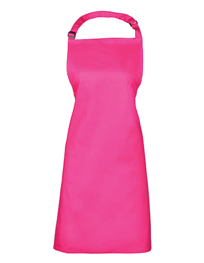 Colours Collection Bib Apron in Magenta (ca. Pantone Magenta C), Größe 72 x 86 cm