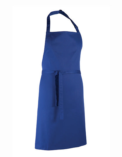 Colours Collection Bib Apron in Royal (ca. Pantone 286C), Größe 72 x 86 cm