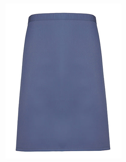 Colours Collection Mid Length Apron in Marine Blue (ca. Pantone 281C), Größe 70 x 50 cm