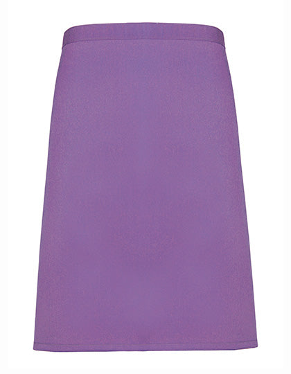 Colours Collection Mid Length Apron in Rich Violet (ca. Pantone 2587C), Größe 70 x 50 cm