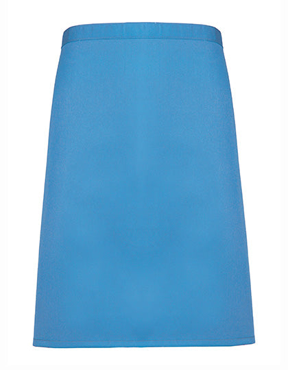 Colours Collection Mid Length Apron in Sapphire (ca. Pantone 300C), Größe 70 x 50 cm