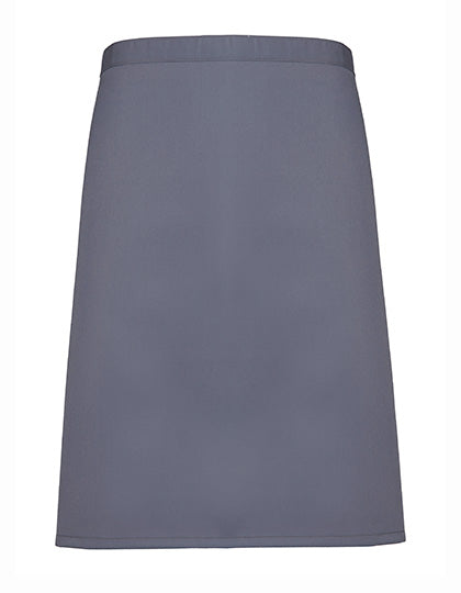 Colours Collection Mid Length Apron in Steel (ca. Pantone 7545C), Größe 70 x 50 cm
