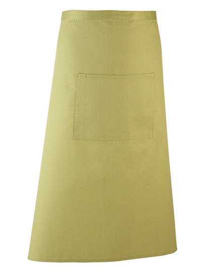 Colours Collection Bar Apron in Lime (ca. Pantone 382C), Größe 90 x 80 cm