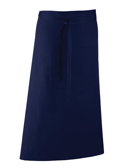 Colours Collection Bar Apron in Navy (ca. Pantone 2766C), Größe 90 x 80 cm