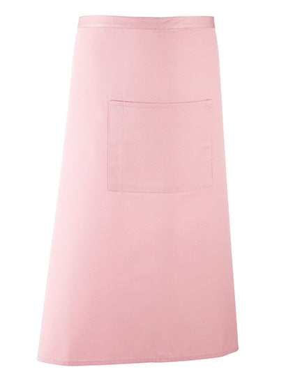 Colours Collection Bar Apron in Pink (ca. Pantone 1895C), Größe 90 x 80 cm