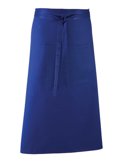 Colours Collection Bar Apron in Royal (ca. Pantone 286C), Größe 90 x 80 cm