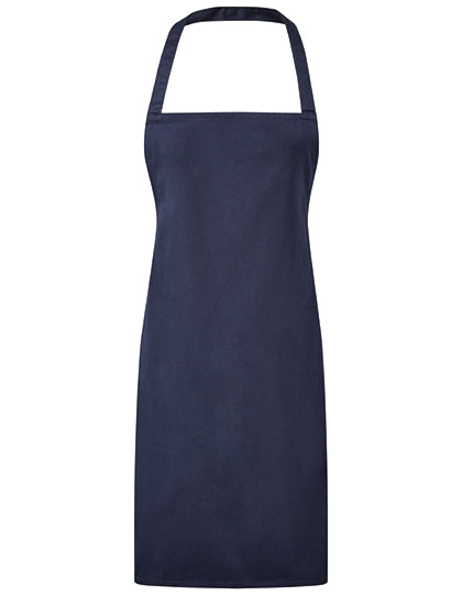 Essential Bib Apron in Navy (ca. Pantone 533C), Größe 67 x 78 cm