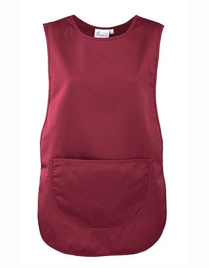 Women´s Pocket Tabard in Burgundy (ca. Pantone 216C), Größe 3XL