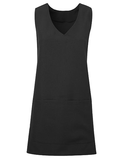 Tulip Wrap Around Tunic in Black (ca. Pantone Black C), Größe L/XL