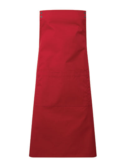 Colours Swap & Pop Apron - Body in Red (ca. Pantone 201C), Größe 70 x 86 cm