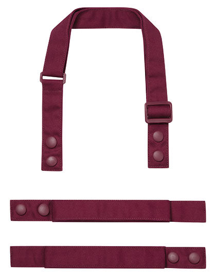 Colours Swap & Pop Apron - Strap in Burgundy (ca. Pantone 209C), Größe 2,5 x 90 cm