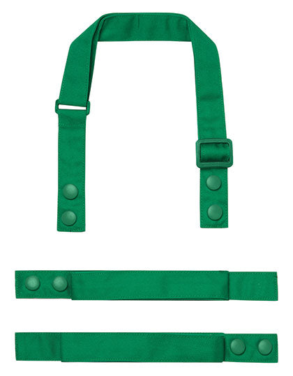 Colours Swap & Pop Apron - Strap in Emerald (ca. Pantone 7728C), Größe 2,5 x 90 cm