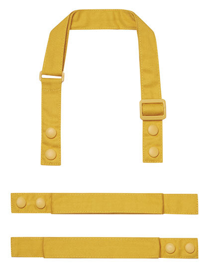 Colours Swap & Pop Apron - Strap in Mustard (ca. Pantone 2006C), Größe 2,5 x 90 cm