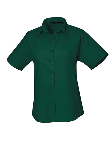 Women´s Poplin Short Sleeve Blouse