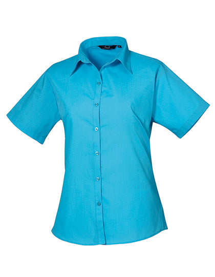 Women´s Poplin Short Sleeve Blouse