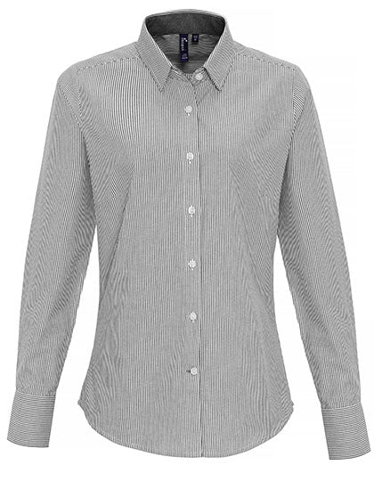 Women´s Cotton Rich Oxford Stripes Shirt