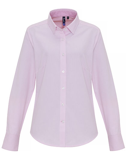 Women´s Cotton Rich Oxford Stripes Shirt