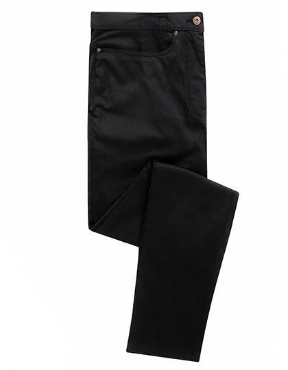 Men´s Performance Chino Jeans in Black (ca. Pantone Black C), Größe 44/34