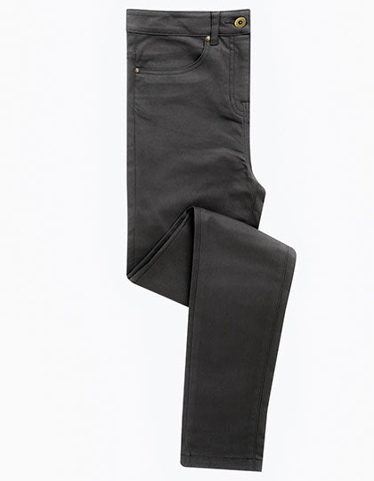 Women´s Performance Chino Jeans in Charcoal, Größe 52 (24)/34