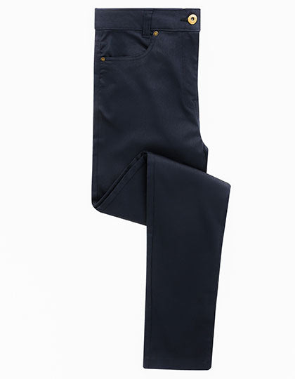 Women´s Performance Chino Jeans in Navy (ca. Pantone 2378C), Größe 52 (24)/34