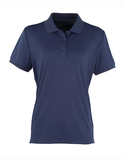 Women´s Coolchecker® Piqué Polo in Navy (ca. Pantone 2766C), Größe XXL