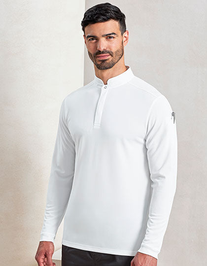 Essential ´Coolchecker®´ Chefs Shirt - Long Sleeve