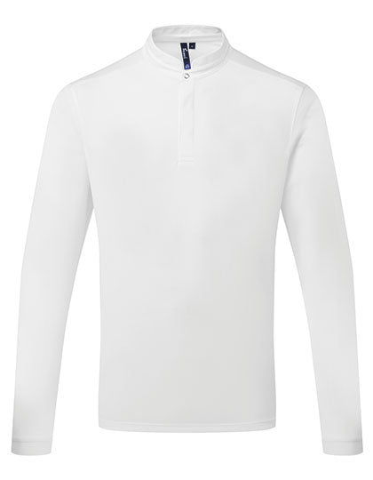 Essential ´Coolchecker®´ Chefs Shirt - Long Sleeve in White, Größe 4XL