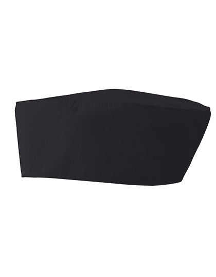 Chef´s Skull Cap in Black (ca. Pantone Black C), Größe One Size