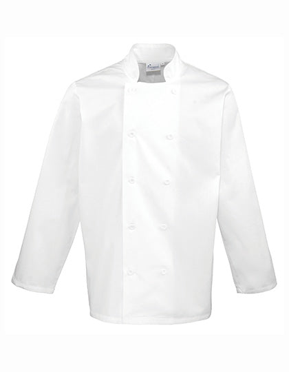 Long Sleeve Chef´s Jacket in White, Größe 5XL /52 (24)