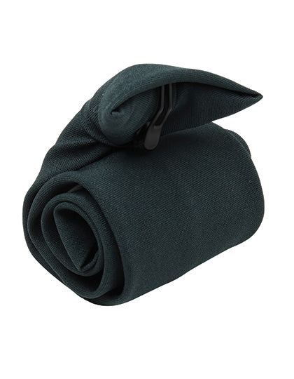 Clip-on Tie in Bottle Green (ca. Pantone 560C), Größe One Size