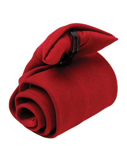Clip-on Tie in Burgundy (ca. Pantone 216C), Größe One Size