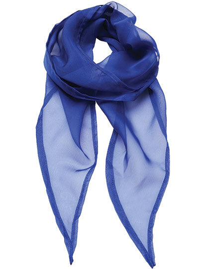 Women´s Colours Collection Chiffon Scarf in Royal (ca. Pantone 286C), Größe 98 x 16,5 cm