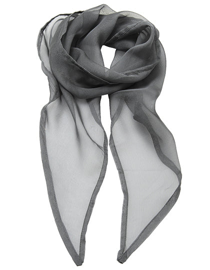 Women´s Colours Collection Chiffon Scarf in Sage (ca. Pantone 5497C), Größe 98 x 16,5 cm