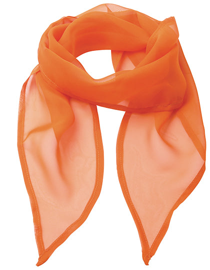 Women´s Colours Collection Chiffon Scarf in Terracotta (ca. Pantone 159C), Größe 98 x 16,5 cm