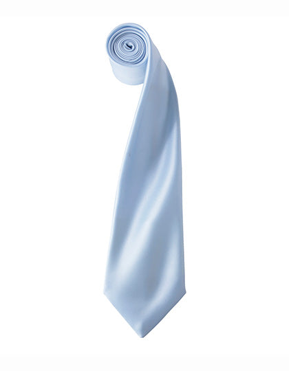 Colours Collection Satin Tie in Light Blue (ca. Pantone 2708C), Größe 144 x 8,5 cm