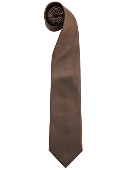 Colours Orginals Fashion Tie in Brown (ca. Pantone 476C), Größe 144 x 10 cm