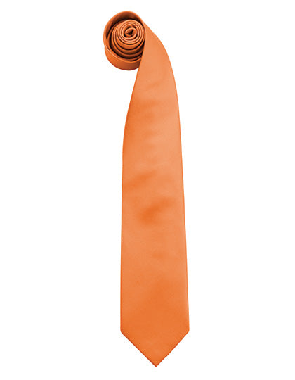 Colours Orginals Fashion Tie in Orange (ca. Pantone 1495C), Größe 144 x 10 cm
