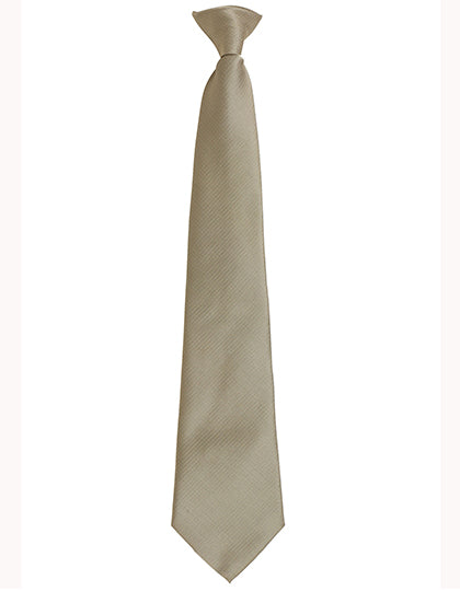 Colours Orginals Fashion Clip Tie in Khaki (ca. Pantone 452C), Größe 47 x 10 cm