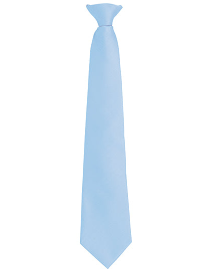 Colours Orginals Fashion Clip Tie in Midblue (ca. Pantone 657C), Größe 47 x 10 cm