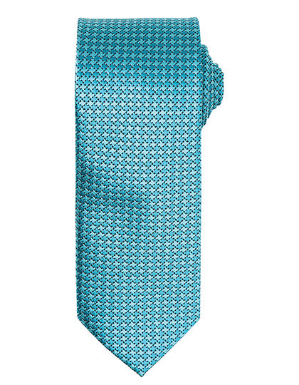 Puppy Tooth Tie in Turquoise (ca. Pantone 7703C), Größe One Size