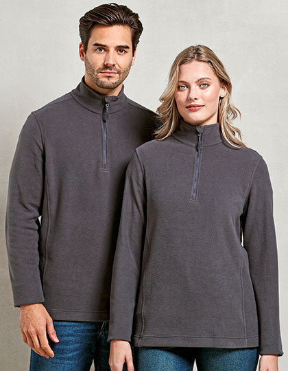 Unisex ´Recyclight´ 1/4 Zip Micro Fleece