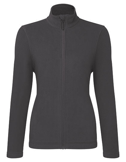 Women´s ´Recyclight´ Full ZipMicro Fleece in Dark Grey, Größe 3XL