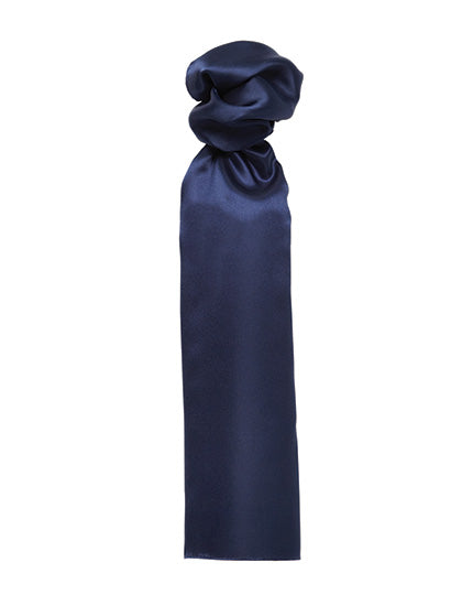 Women´s Business Scarf - Plain in Navy (ca. Pantone 533C), Größe 140 x 25 cm
