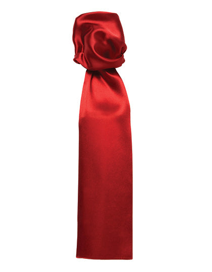 Women´s Business Scarf - Plain in Red (ca. Pantone 200C), Größe 140 x 25 cm