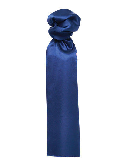 Women´s Business Scarf - Plain in Royal (ca. Pantone 293C), Größe 140 x 25 cm