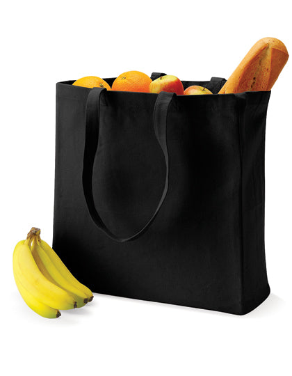 Canvas Classic Shopper in Black, Größe 39 x 42 x 13 cm
