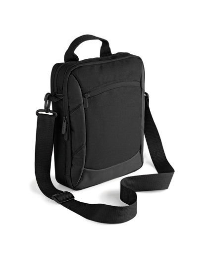 Executive Tablet Shoulder Bag in Black, Größe 23 x 29 x 8 cm