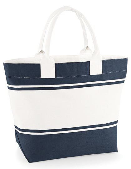 Canvas Deck Bag in Navy, Größe 53 x 36 x 19 cm