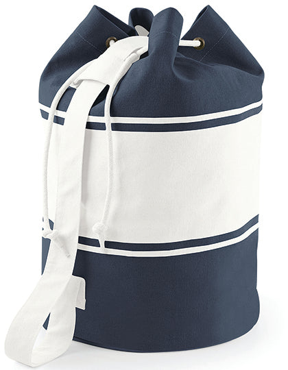 Canvas Duffle in Navy, Größe 30 x 53 x 30 cm
